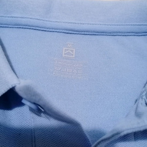Caan polo shirt sky blue size M new