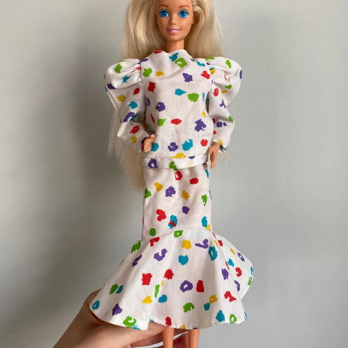 Vintage Mattel Barbie doll 1990s Bright & Breezy Fashions set 1987