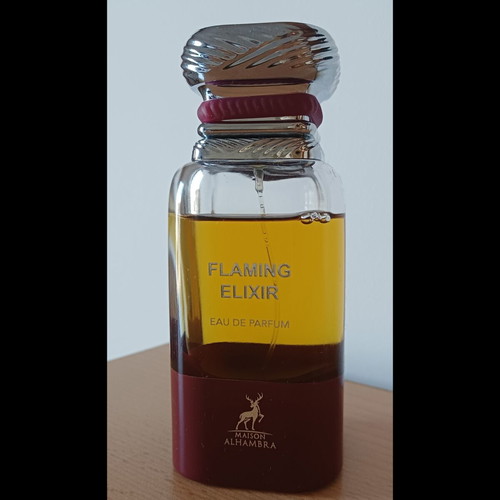 Flaming Elixir Maison Alhambra 3ml tester eau de parfum used