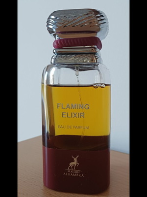 Flaming Elixir Maison Alhambra 3ml tester eau de parfum used