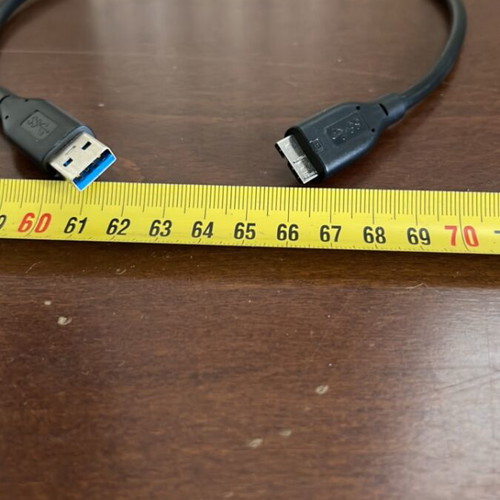 USB C Cable for WD Portable Hard Drive 40cm Like New