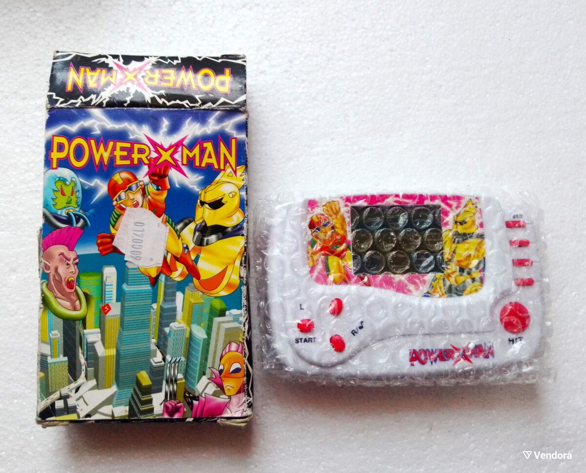 Power Man vintage φορητό παιχνίδι LCD… - € 30,00 - Vendora.gr