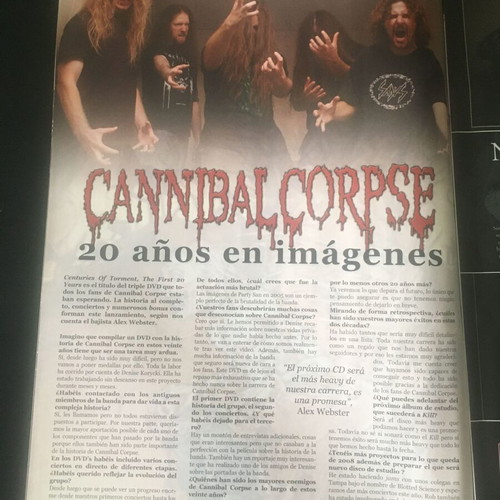 Arise Magazine #52 2008 Metal magazine like new