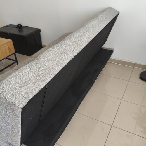 JYSK NEJEDE sofa bed, light grey
