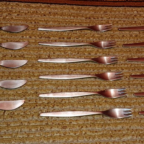 Gense Focus Cutlery Set like new, Swedish stainless steel