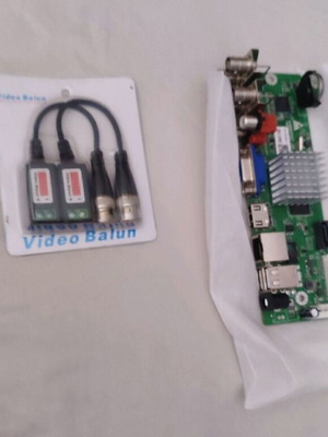 DVR hybrid recorder and 2 cameras 2MP new