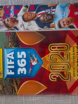Panini FIFA 365 2020 Sticker Album like new, 45% complete