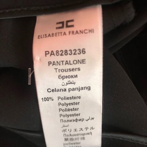 Elisabetta Franchi pants new, black, size XL