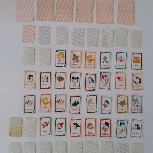 Mickey Mouse stickers used