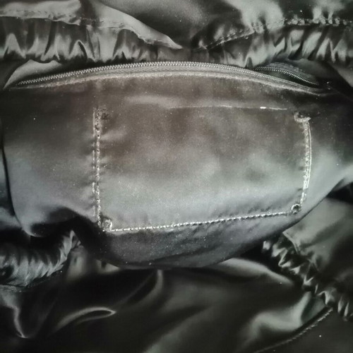 Gai Mattiolo shoulder bag used black beaded embroidery satin