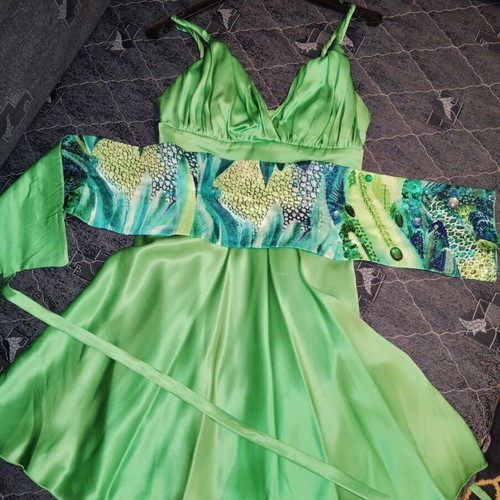 Maestri dresses like new, size M, green, pack of 3