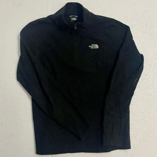 The North Face fleece jacket 1/4 zip black like new