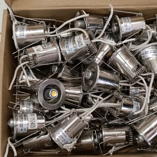 Spotlights lamps like new, pack of 30 pieces