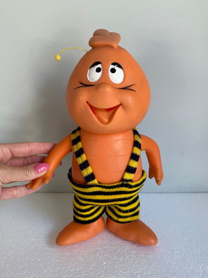 Maya the Bee Billy vinyl figurine, rare vintage big size, 26 cm