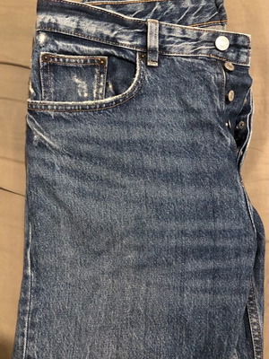 Ανδρικό παντελόνι Zara μεταχειρισμένο, μέγεθος XL, φαρδιά γραμμή