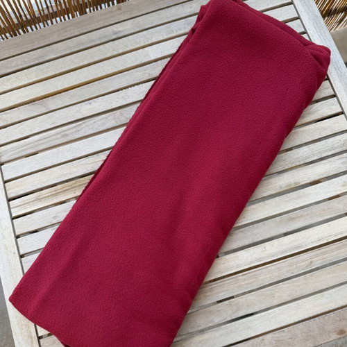 Red blanket 220x160cm used, sofa cover