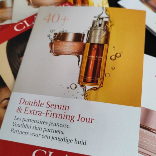 Clarins Beauty Box new with creams, serum, foundation and concealer