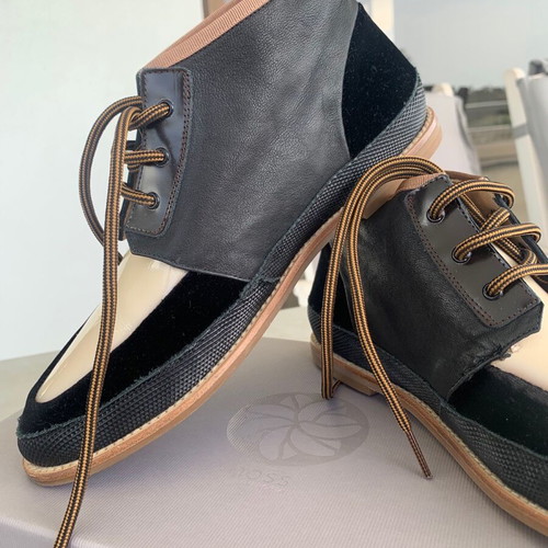 Hoss Intropia ankle boots blue, like new, size 37
