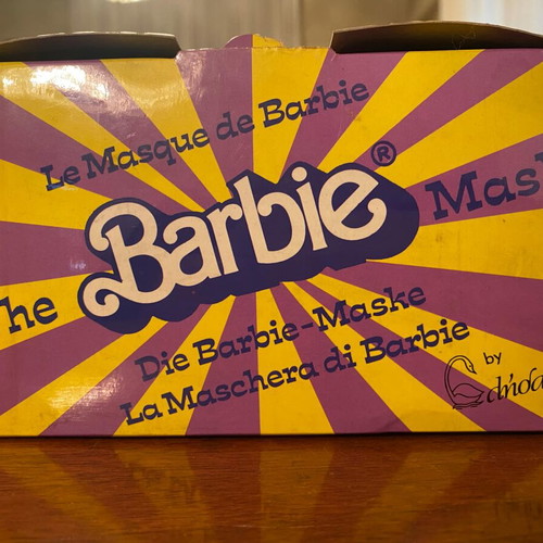 Barbie Florian mask 1985 new, authentic Mattel in box