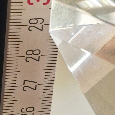 Crystal candlesticks set of 2, like new