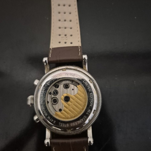 Ingersoll Richmond Limited Edition IN1800 automatic men's watch used, brown leather