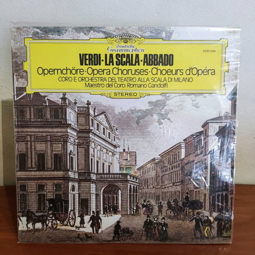 Classical music vinyl new with works by Giuseppe Verdi