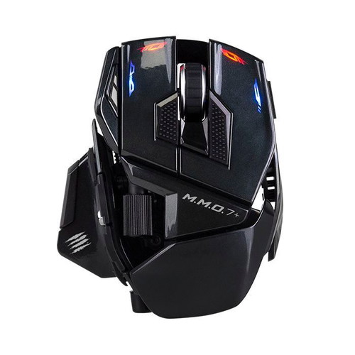Mad Catz M.M.O. 7+ Wireless RGB Gaming Mouse 26000 DPI new