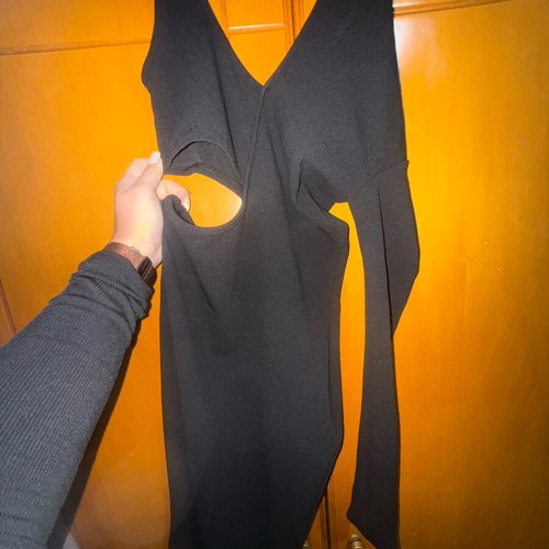 Midi dress black like new, size M