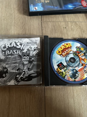 Crash Bash игра για PlayStation PS1 μεταχειρισμένη, με σκισμένο εγχειρίδιο