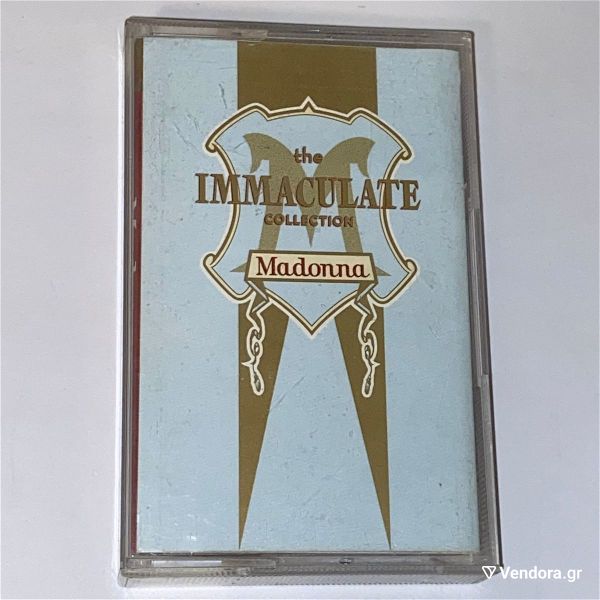  MADONNA / The Immaculate Collection / spania kaseta apo ti germania! me booklet! / kasseta / pop