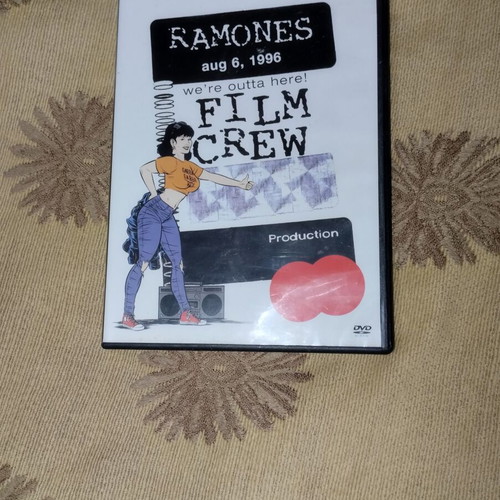 Ramones We're Outta Here (Film Crew) DVD like new, punk