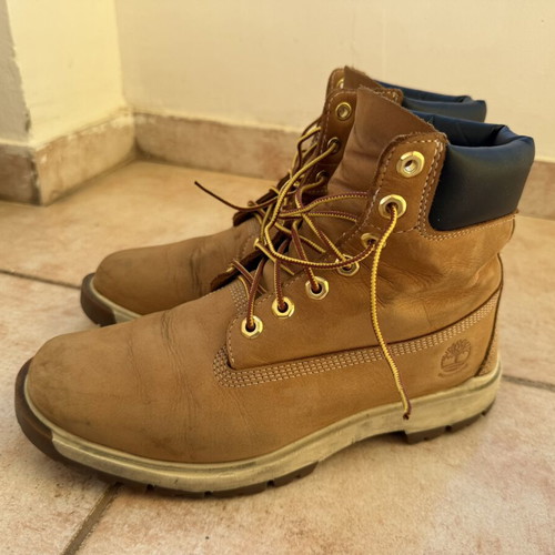 Timberland men's low boots used, size 41.5, beige