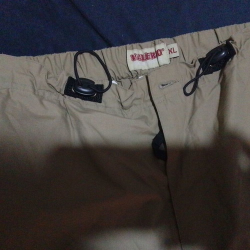 Men's Pants XL like new, beige, Italian with zipper pockets