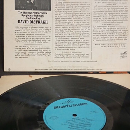Berlioz Harold in Italy vinyl used