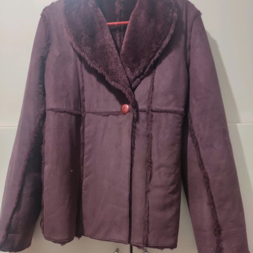Max Mani women's fluffy jacket like new, size L