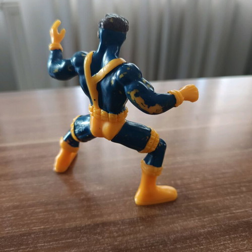 X Man Cyclops Marvel figure used, 10cm height