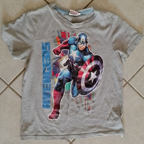 Marvel boys' t-shirts and shorts pack used, size 10 years (140cm)