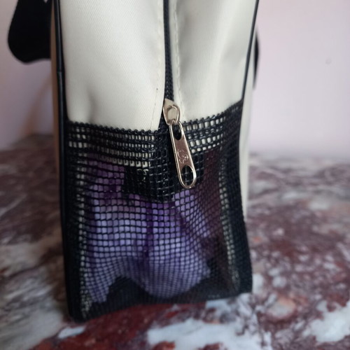 Out Off Room toiletry bag new, black and beige