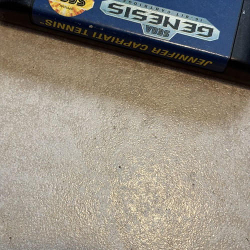 Jennifer Capriati Tennis Sega Genesis game