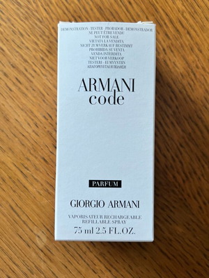 Armani Code Parfum new, official tester perfume 75ml