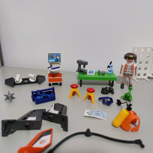 Playmobil Spy Team Laboratory like new