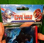  Captain America: Εμφύλιος πόλεμος Σχολική Κασετίνα Diakakis 2016 Marvel Captain America Civil War Σφραγισμένη Avengers