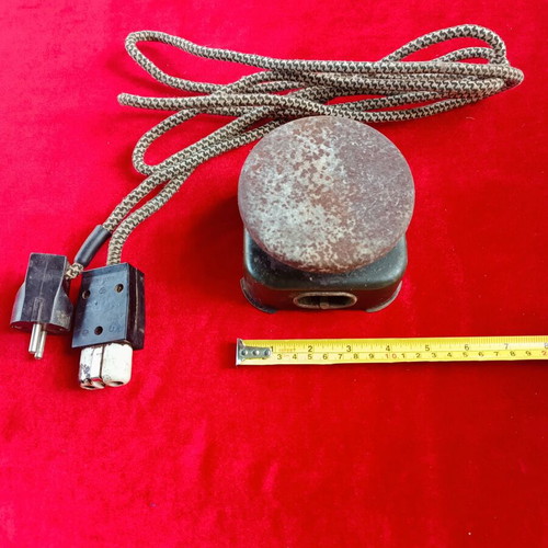 Tourist set with iron and hotplate, new, Soviet era