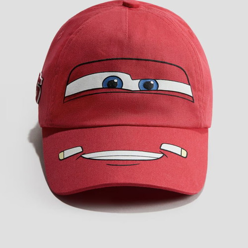 H&M Disney Cars Lightning McQueen Kids Hat New, Size 122/140