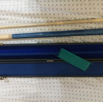 Billiard cue used, glued, fully functional