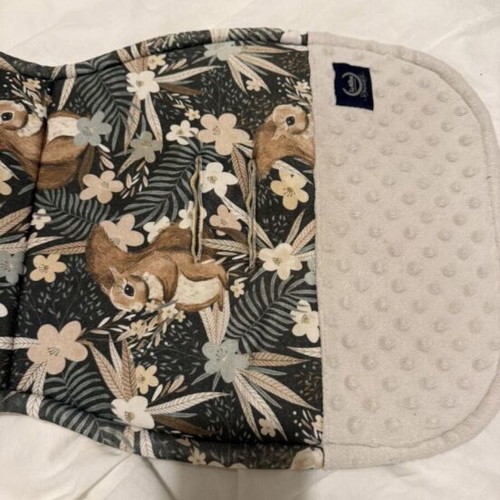 La Millou Pretty Barbara Sand stroller cover like new, organic cotton