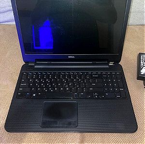 Laptop Dell Inspiron 3521 - 15.6" Μαύρο i5 3337u 1.80ghz no  ram no hdd δίνεται για ανταλακτικα η επισκευή