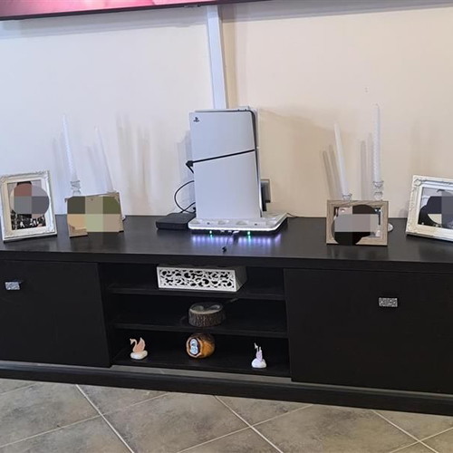 Furniture set wenge wood like new, includes shoe cabinet, coffee table, TV stand, vanity, nightstands
