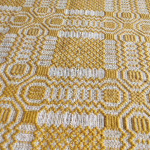 Woven loom blanket new