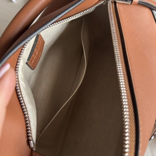 Loewe shoulder bag new brown leather